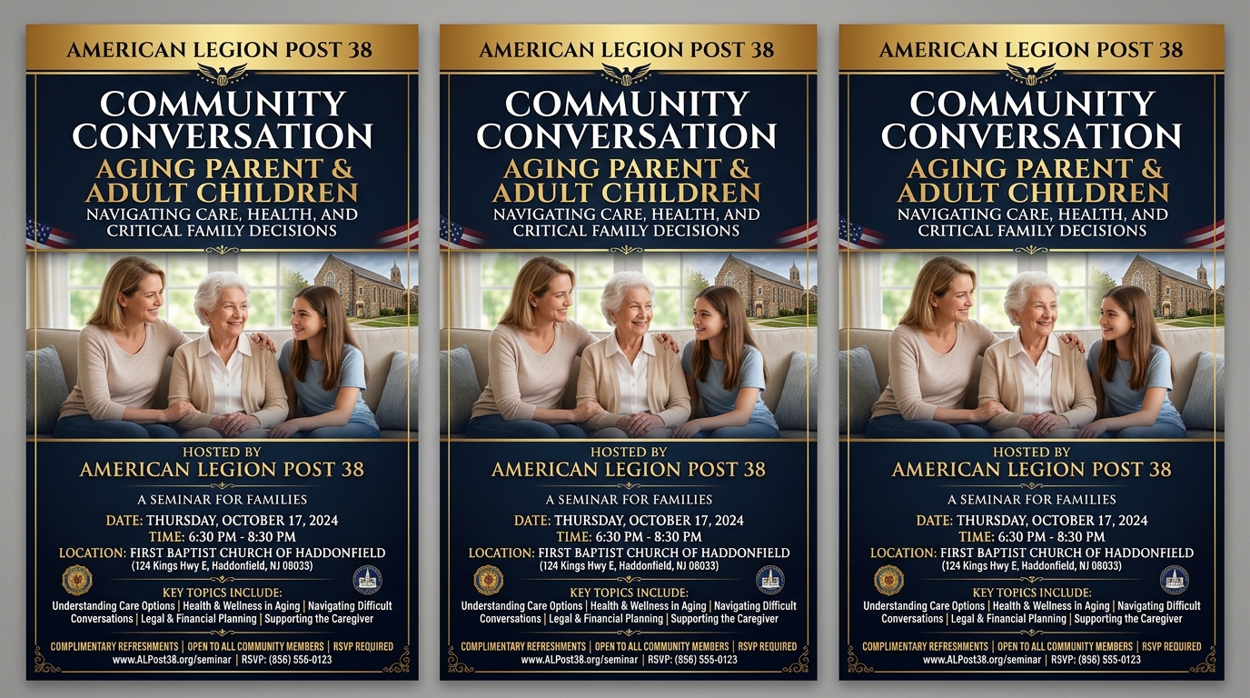 Community Conversation - Aging Parents - Adult Children